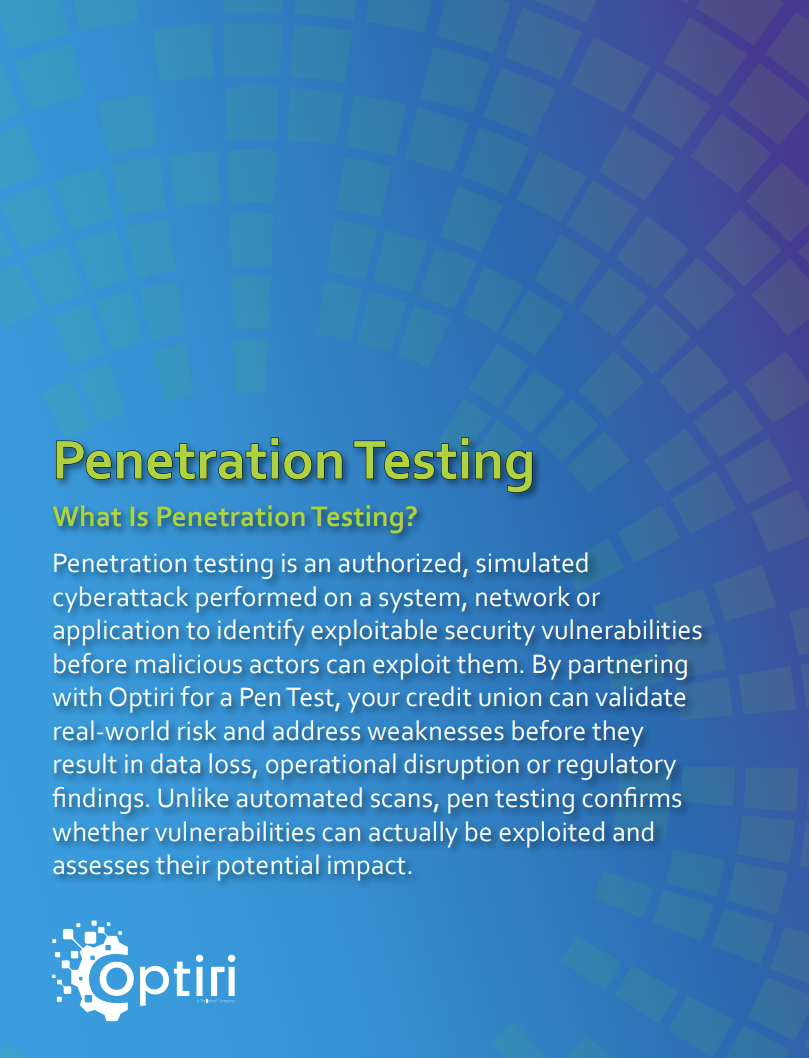 Penetration Testing One Pager