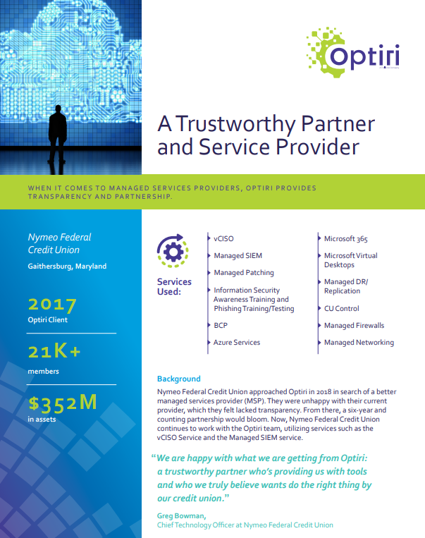 Nymeo Case Study - Optiri